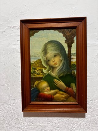 Cuadro Virgen María Vintage salvador Altarriba
