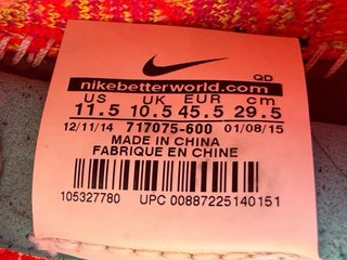 Nike Free Flyknit 4.0 Talla 45.5