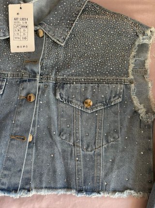 Conjunto vaquero con brillos Talla M
