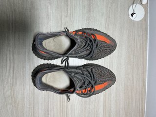 Adidas Yeezy 350 Boost Gris Naranja