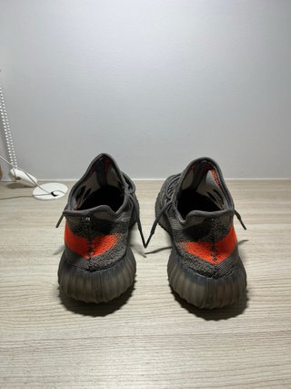 Adidas Yeezy 350 Boost Gris Naranja