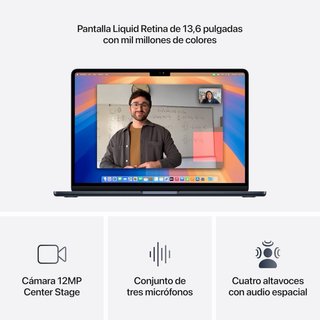 MacBook Air 13 M4 16GB RAM 1TB SSD Azul Marino
