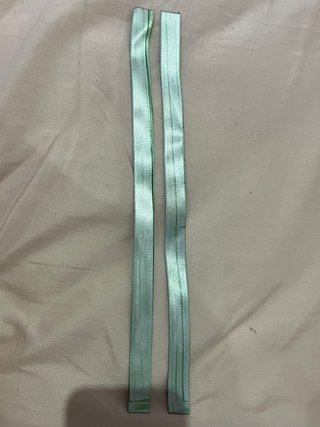 Pack Lote 2 pulseras tela Virgen de la Piedad