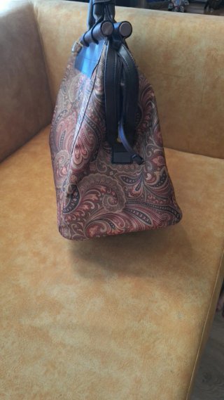 Bolsa de viaje grande estampado paisley