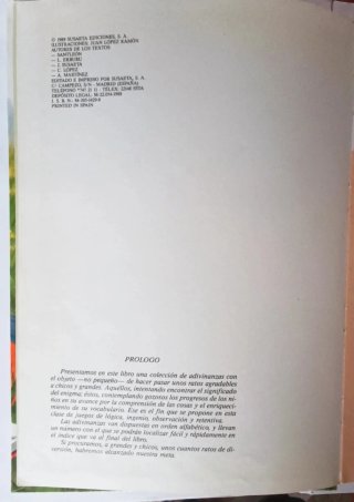 Libro 222 adivinanzas populares (1988)