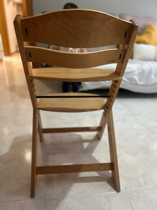 Trona Kinderkraft de madera