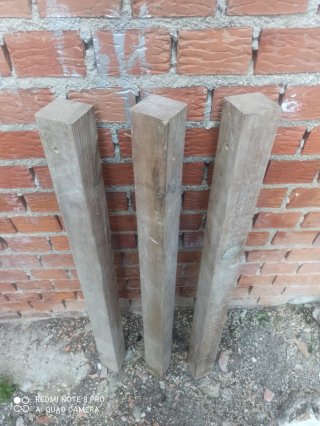 Lote 13 vigas madera
