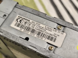 Radio Cassette Grundig WKC-3100