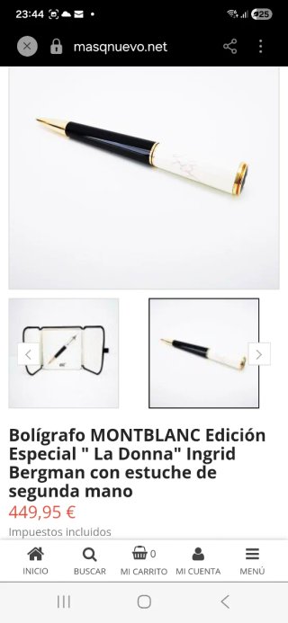 2 Penne Montblanc e 1 Parker Nuove