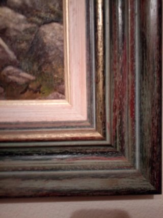Cuadro, óleo sobre lienzo de 80x65 cms