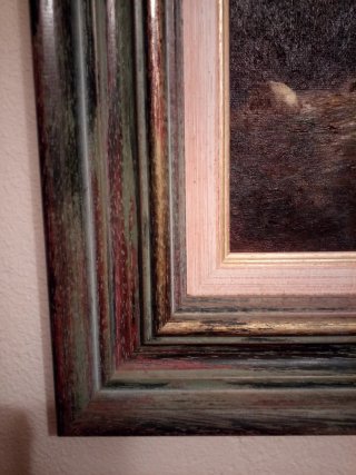 Cuadro, óleo sobre lienzo de 80x65 cms