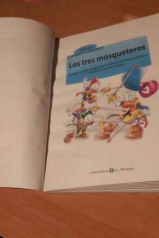 Donald y Los tres mosqueteros.