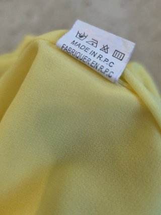 Top Tirantes Amarillo Mantequilla