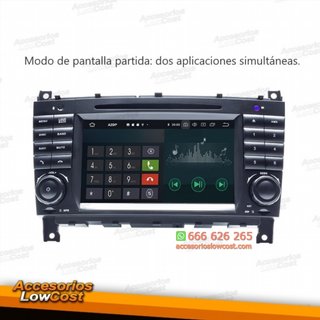 NAVEGADOR MULTIMEDIA ANDROID 11.0 DVD GPS TÁCTIL