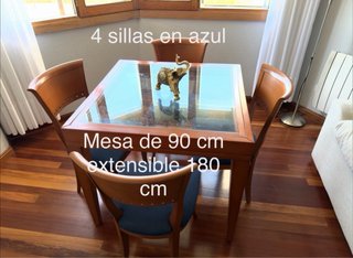 Mueble aparador y espejo salón