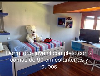Mueble aparador y espejo salón