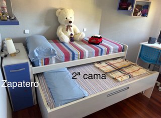 Mueble aparador y espejo salón