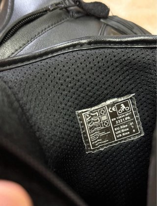 Botas de Moto Negras Talla 41