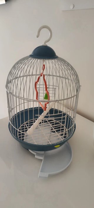 Jaula para pájaros redonda