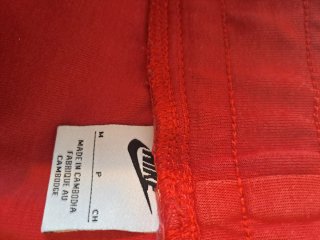 Sudadera Nike Roja con Cremallera