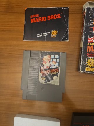 Super Mario Bros. NES Juego Nintendo Con caja