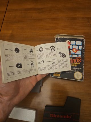 Super Mario Bros. NES Juego Nintendo Con caja