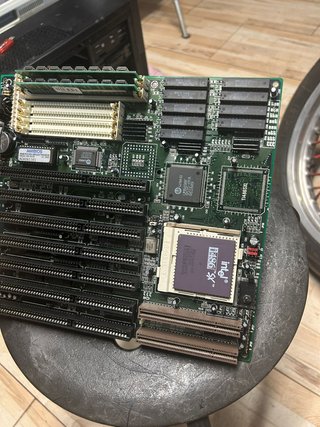 Placa Base 486SX + RAM Antiguo PC