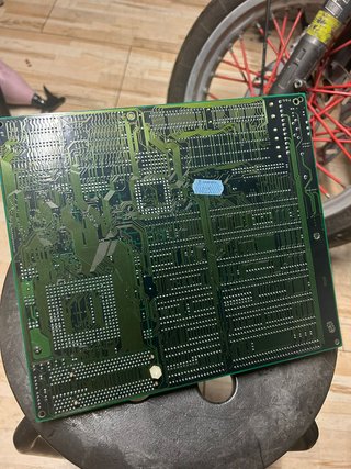 Placa Base 486SX + RAM Antiguo PC