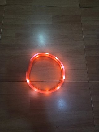 Collar LED Naranja