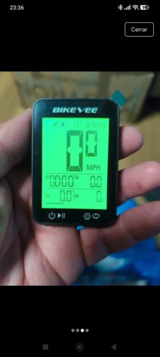 Computador Bicicleta Bikevee GPS Impermeable