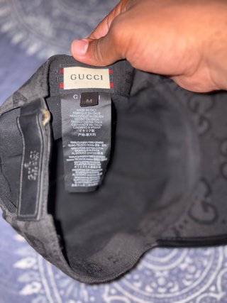 Gorra Gucci Negra