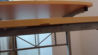 Mesa escritorio ordenador con ruedas