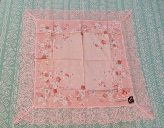Foulard Hanae Mori vintage fiori di ciliegio.