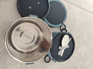 Marmita Tupperware Dupla Metal/Plástico