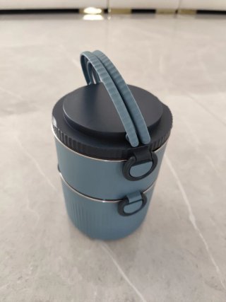 Marmita Tupperware Dupla Metal/Plástico