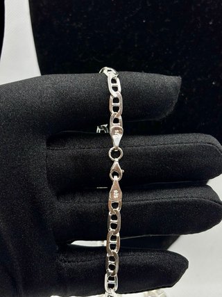 Collar Plata 925 con Piedra Negra
