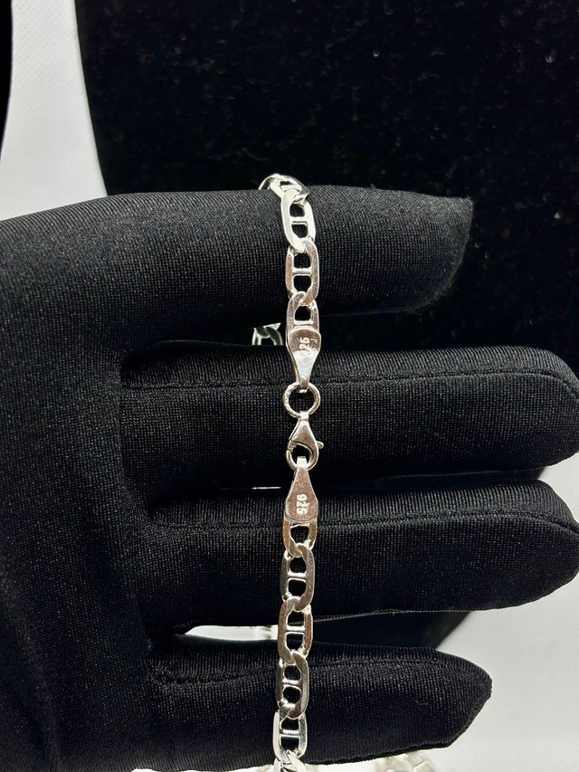 Collar Plata 925 con Piedra Negra