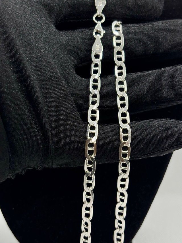 Collar Plata 925 con Piedra Negra