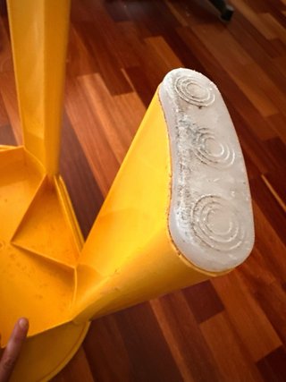 Taburete vintage Gedy amarillo
