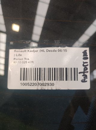 960300135r porton trasero renault kadjar 958