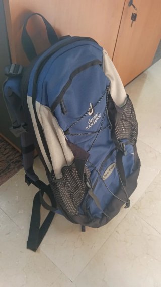 Mochila Portabebés Deuter Kangaroo Azul