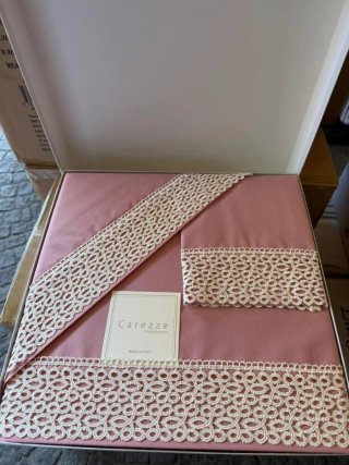 Completo letto matrimoniale Carezze pizzo