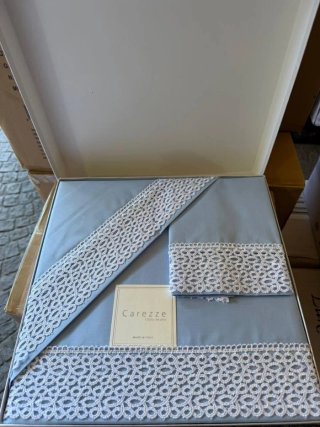 Completo letto matrimoniale Carezze pizzo