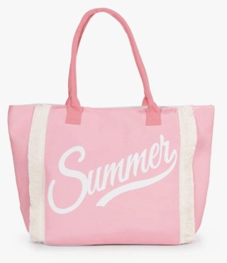 Bolso de Playa Rosa Summer