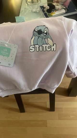 Camiseta Disney Bebé Talla 9m Morada