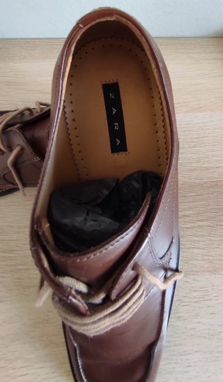 Zapatos de vestir Zara marrones