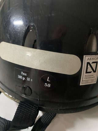 Casco Ciclomotor NZI Talla L Negro