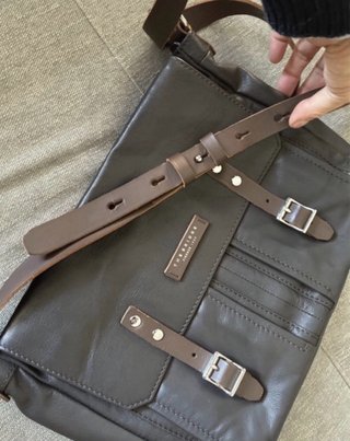 Borsa The Bridge uomo pelle marrone