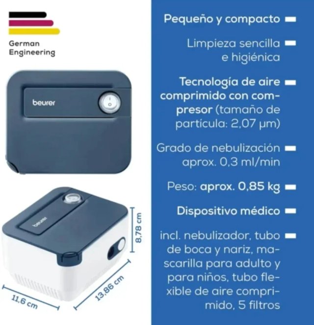Nebulizador Compresor