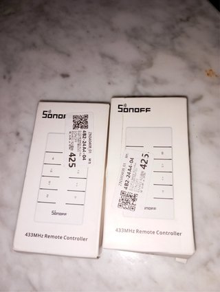 Sonoff 433MHz Control Remoto 4 Botones